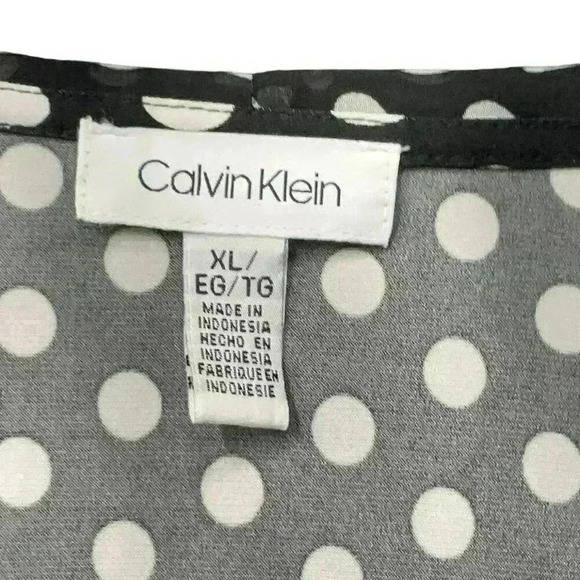 Calvin Klein Sleeveless Blouse Size XL - Picture 3 of 4